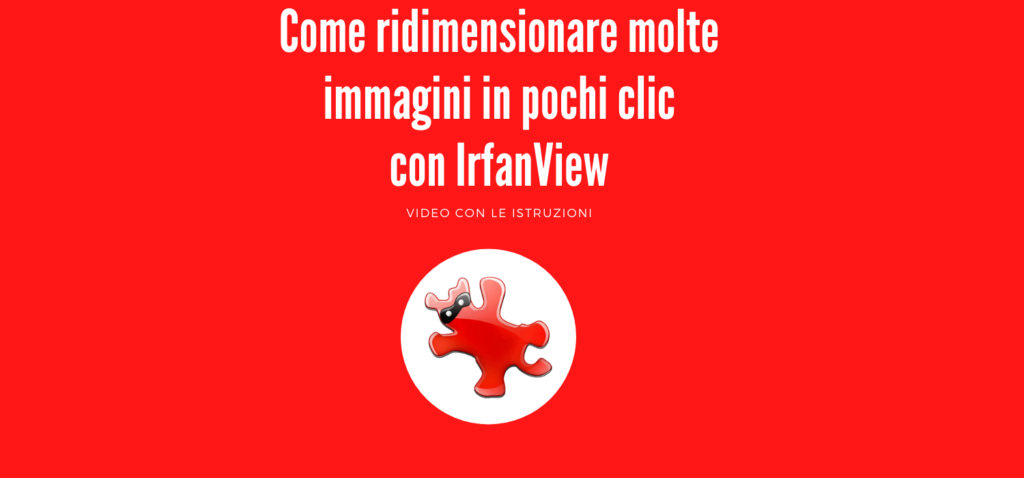 Come ridimensionare molte immagini in pochi clic